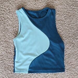 SHEIN Teal Sleeveless Top